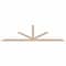Ekena Millwork Saratoga Smooth Timber Gable Bracket, Douglas Fir, 108"W x 27"H x 1 1/2"D x 3 1/2"F, 6/12 Pitch GBW108X27X0204SAR00SDF - alternate 1